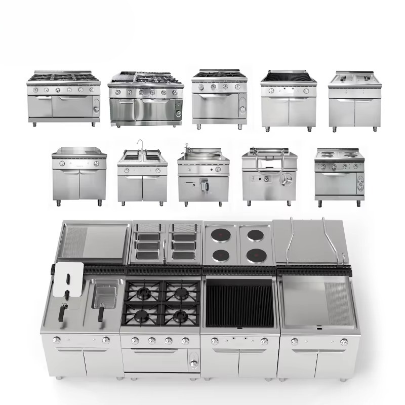 Commercial Kitchen Projects - Stainless Steel Commercial Kitchen Equipment One