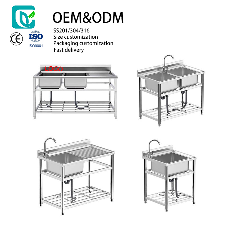 Commercial Kitchen Sink - Top Selling Stainless Steel Commercial Sink