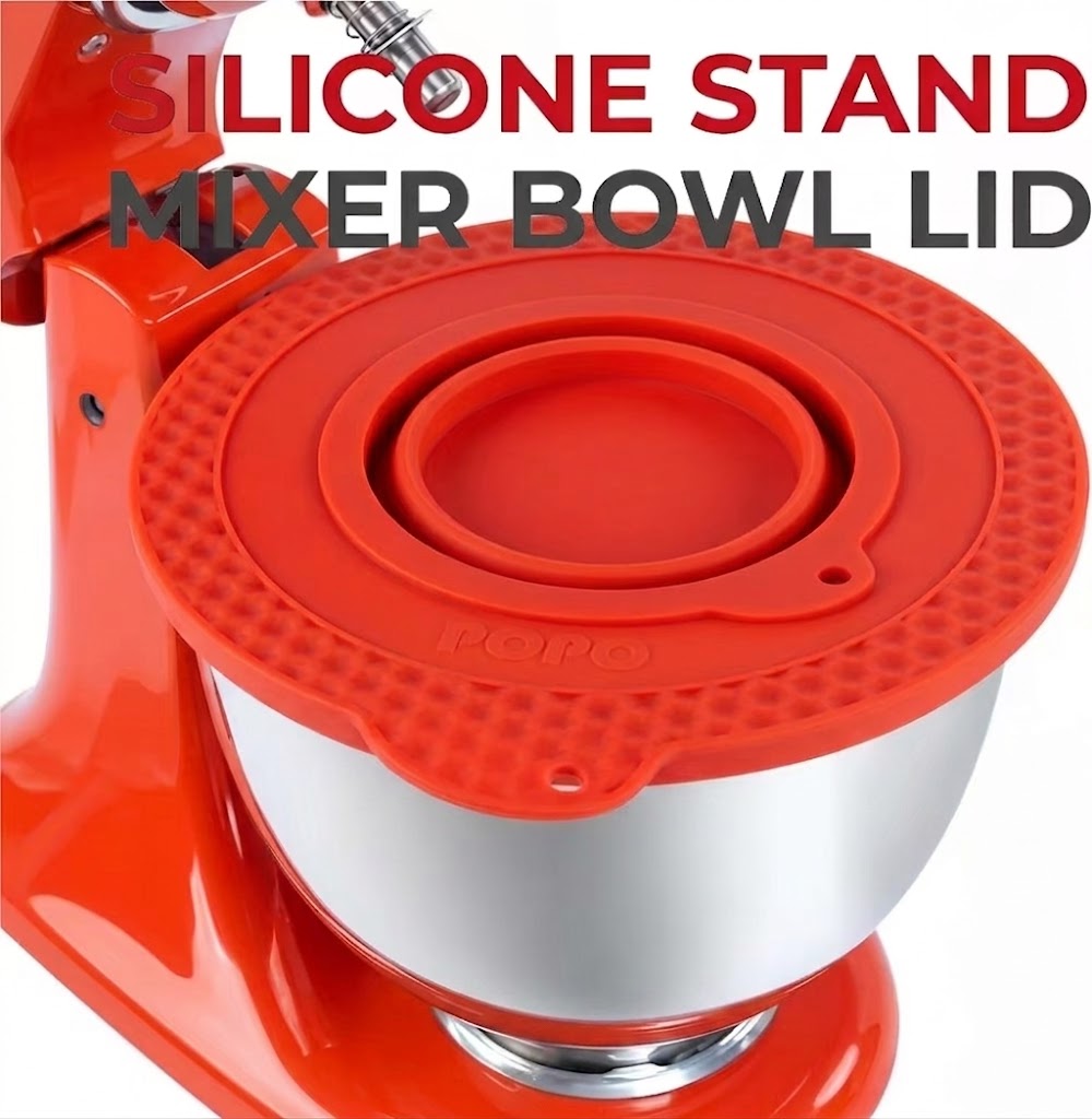 Commercial Kitchen Aid Mixer - 4.5–5-Quart Tilt Head Stand Mixer Silicone
