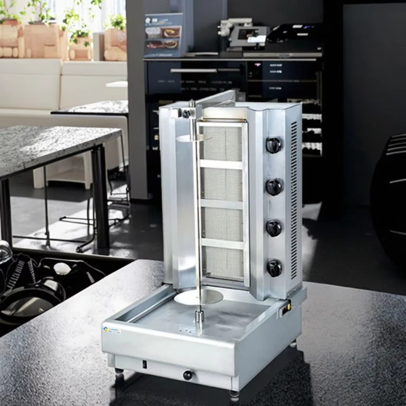 Kebab Shawarma Machine - 4 Burner Shawarma Machine Doner Kebab