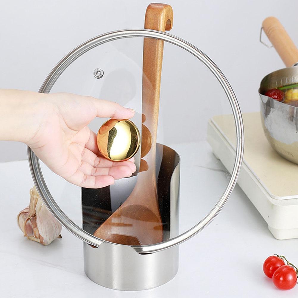 Stainless Steel Pot Lid Holder - Commercial Kitchen Griddle review and price