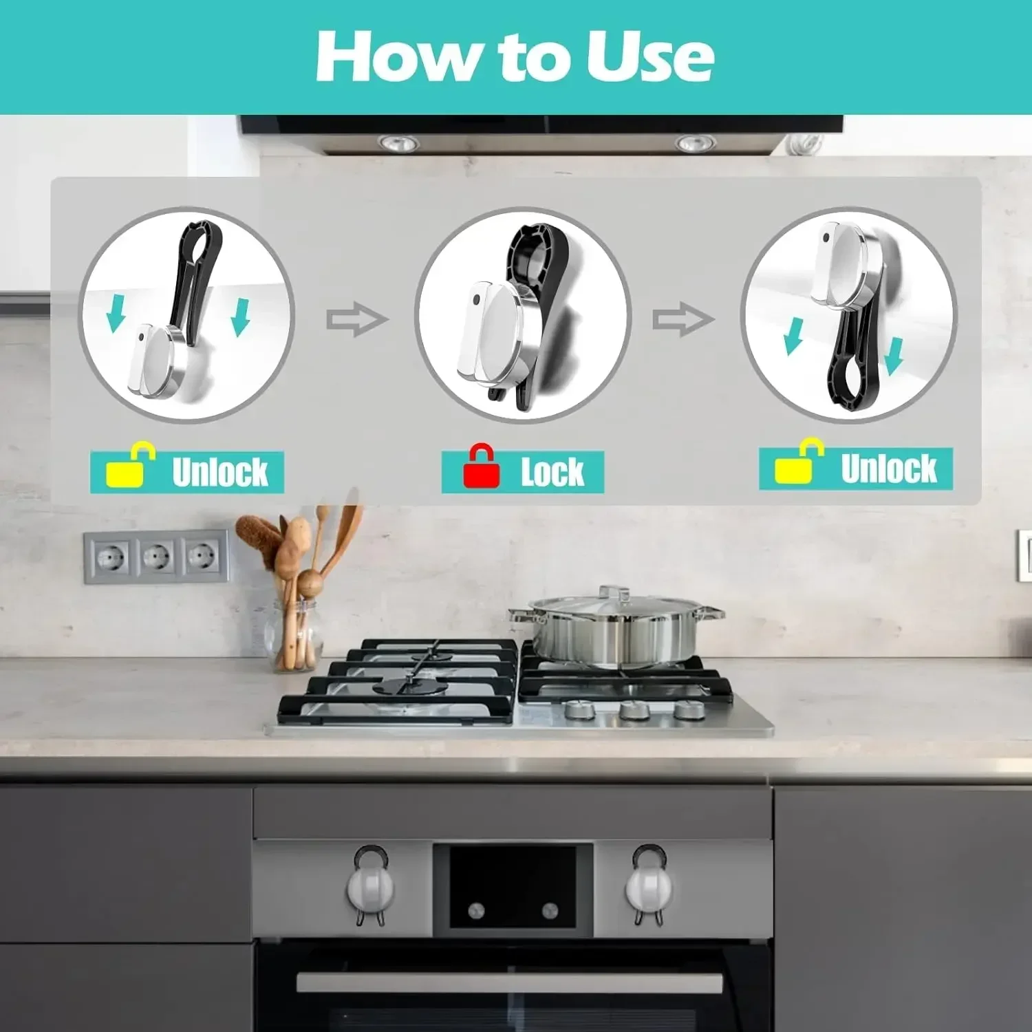 Childproof Kitchen Safety Set  - Commercial Kitchen Door review and price