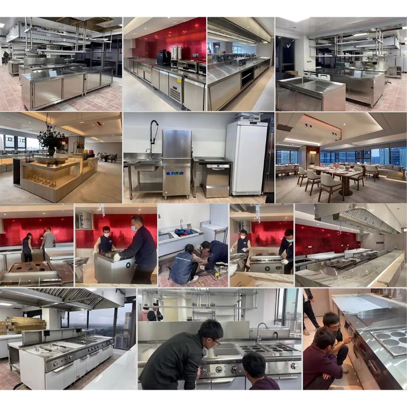 Stainless Steel Commercial Kit - Commercial Kitchen Projects review and price
