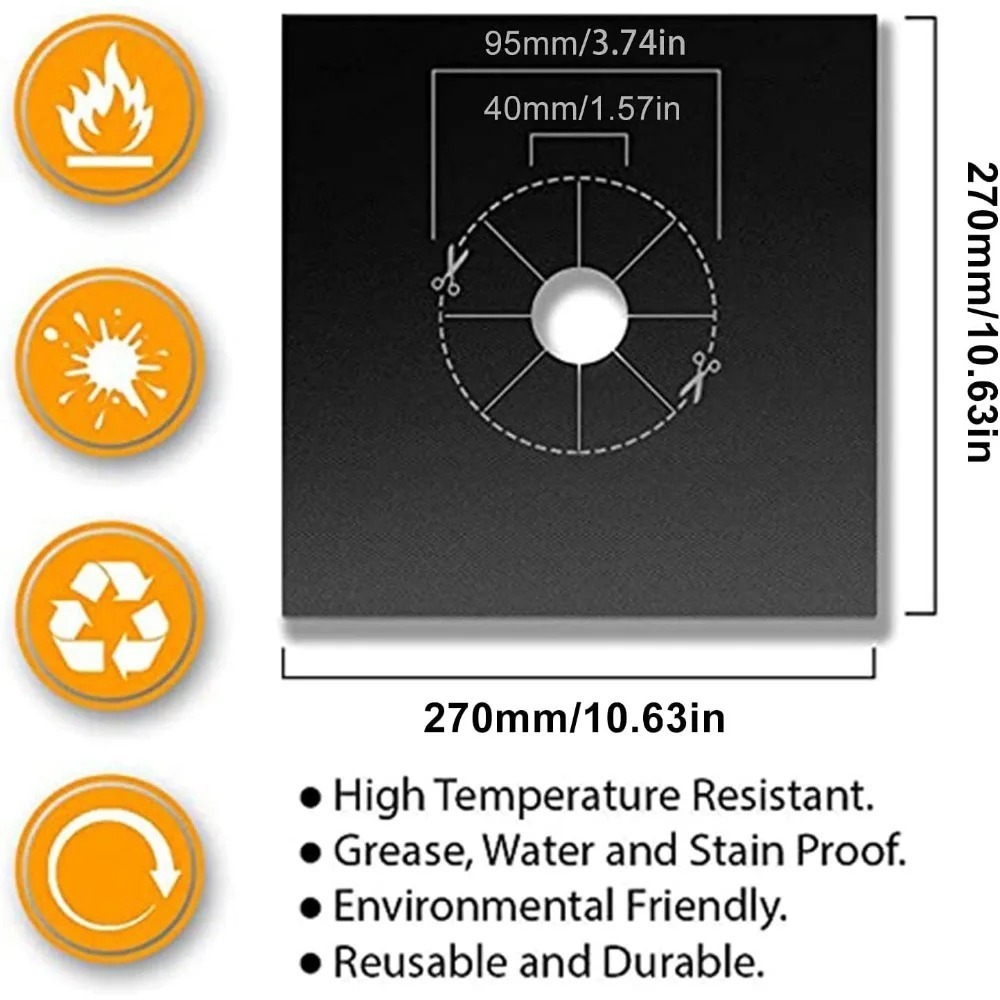 Kitchen Stove Cover Non-stick  - Commercial Kitchen Gas Line review and price