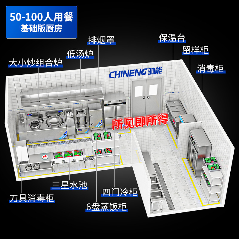 Renovation Design of Central K - Commercial Kitchen Projects review and price